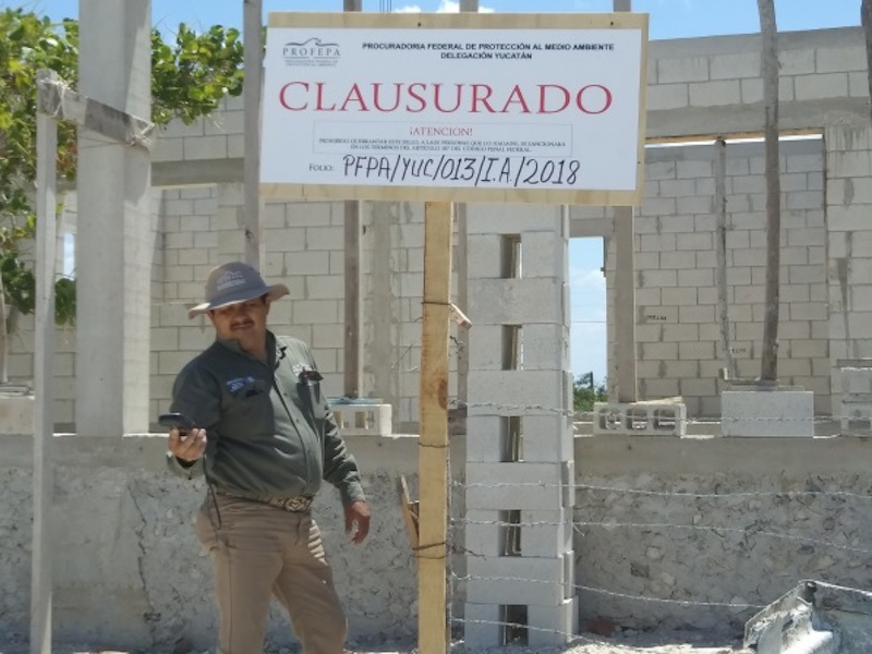 PROFEPA Clausura Puerto de Abrigo de San Crisanto 1 11abr18