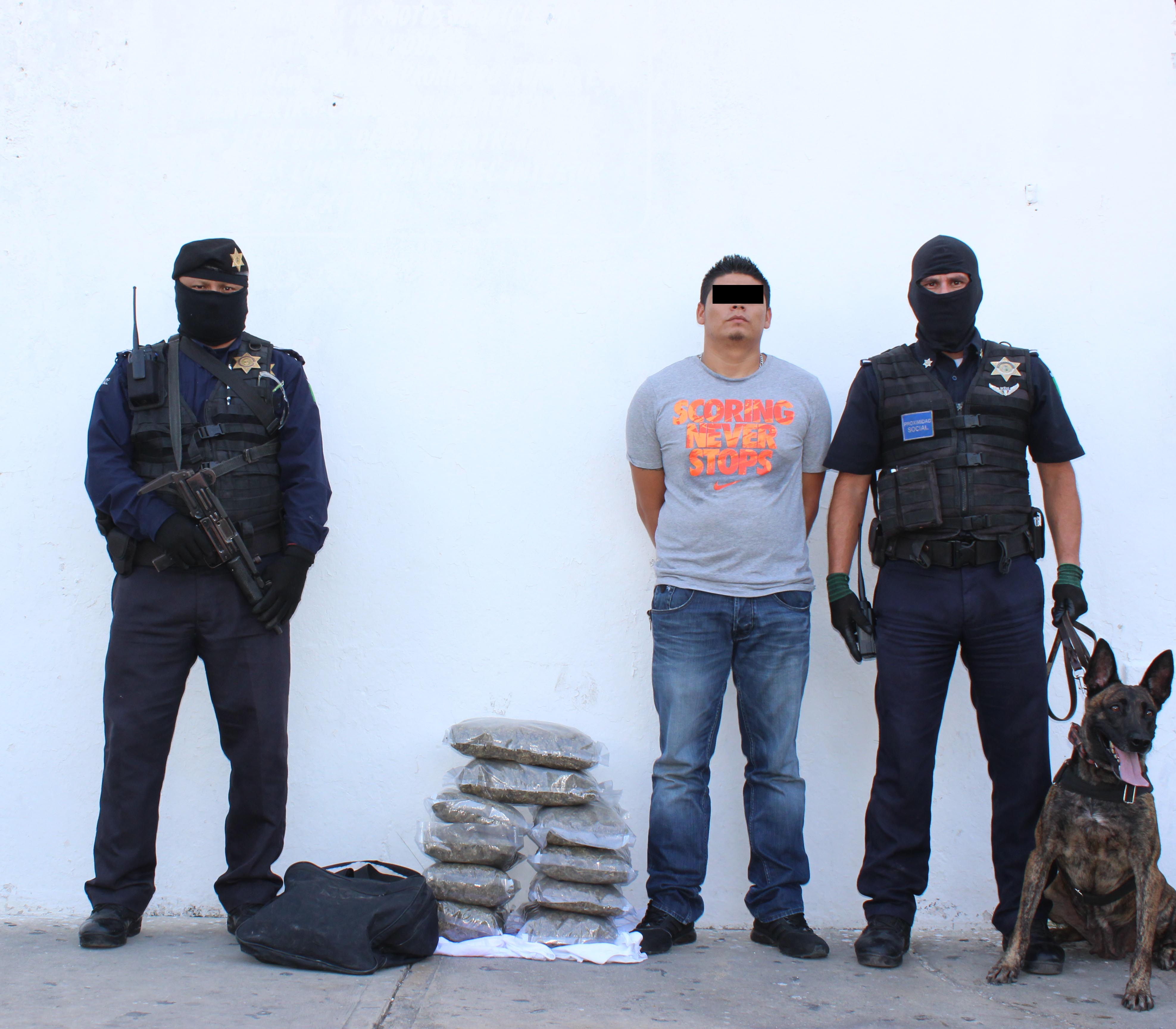 Detenido. Jorge Luis M. K.