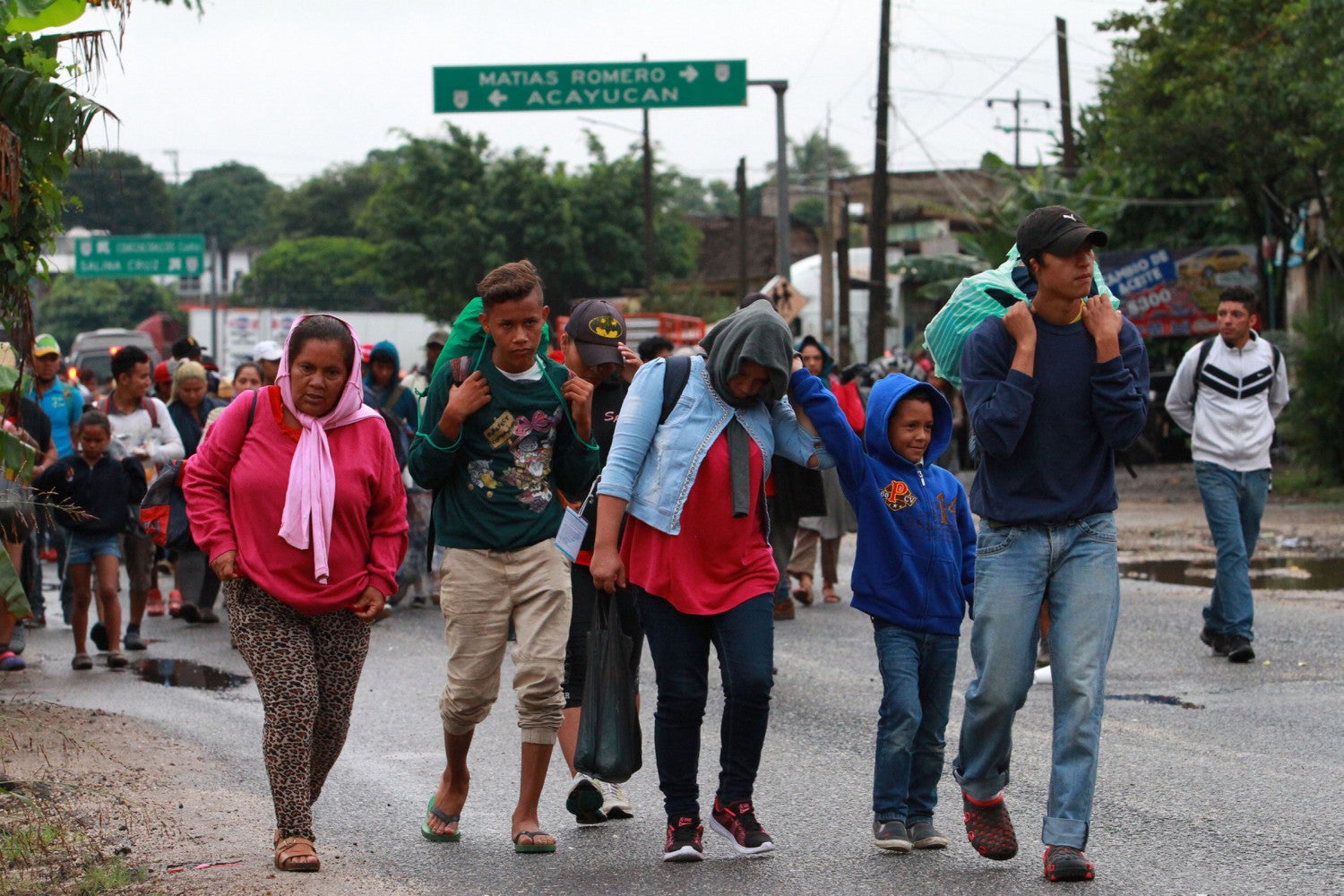 Caravana hacia la Ciudad de México