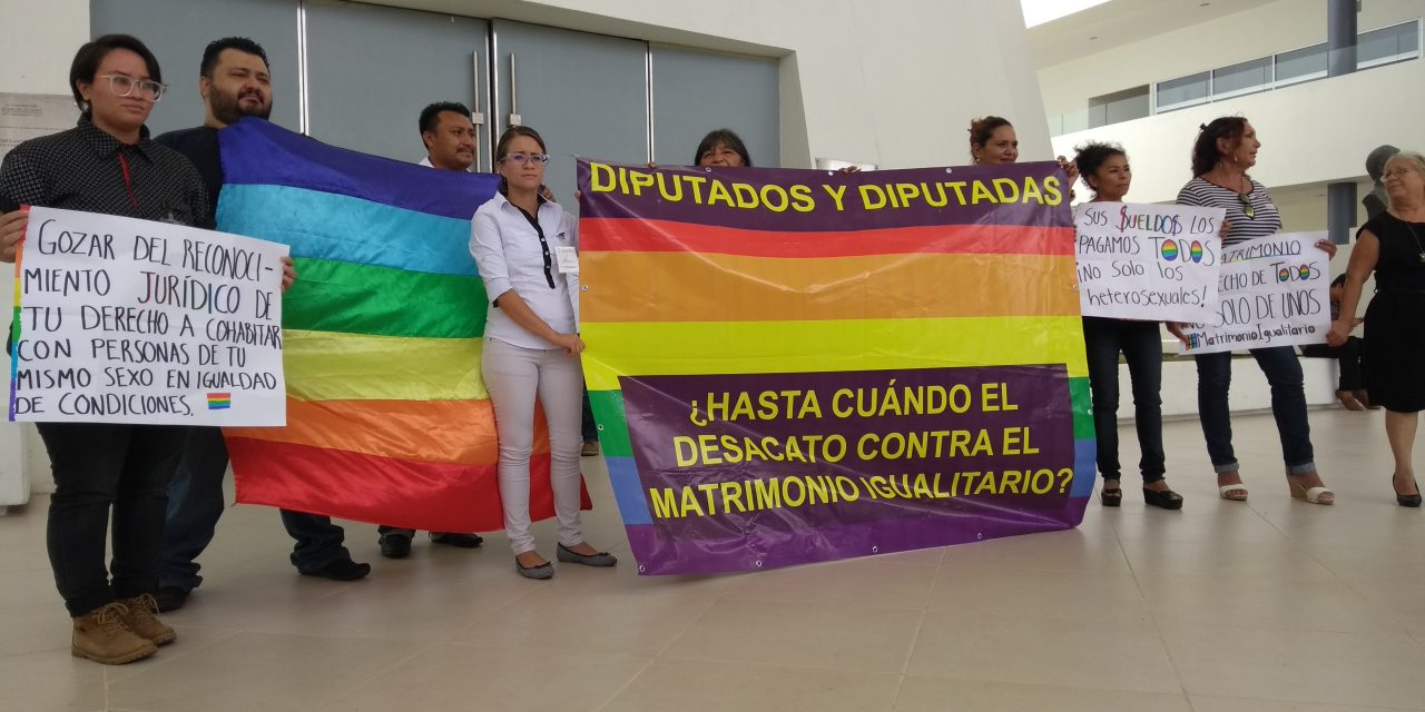 Protesta manifestacion congreso del estado de yucatan a favor matrimonios igualitarios 1 1280x640