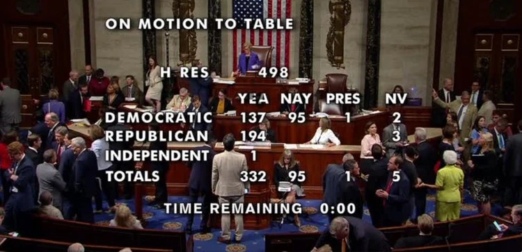 Trump voto impeachment