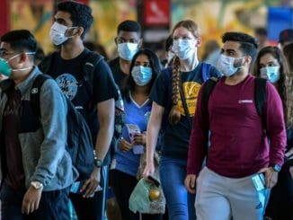 Coronavirus cubrebocas afp