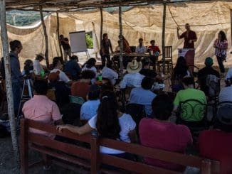 Representantes de diversas organizaciones en defensa de la tierra se reunieron para foro en el cual se destaco el tema del Tren Maya