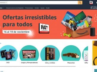 Amazon web buen fin