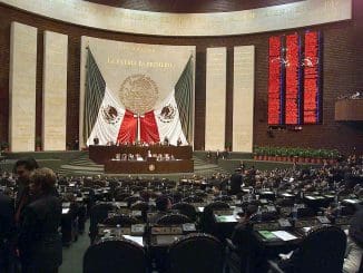 1200px Mexico Chamber of Deputies backdrop