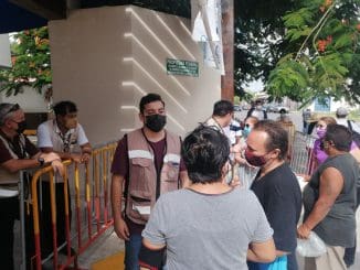 Vacuna en Hospital Militar