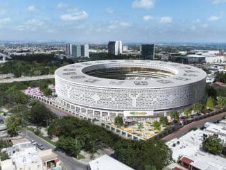 Estadio sostenible de yucatan