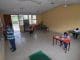Alumnos de la Escuela Primaria Vicente Guerrero, en la comunidad de Cancabchen, Campeche, regresaron a clases presenciales siguiendo los protocolos sanitarios debido a la pandemia de Covid 19.