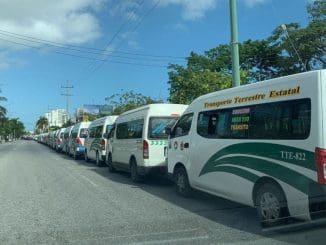 Manifestacion combis TTE