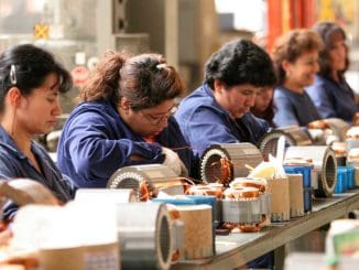 Mujeres trabajando
